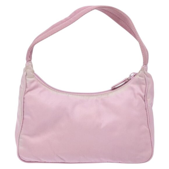 PRADA Hand Bag Nylon Pink Auth - Picture 3 of 16